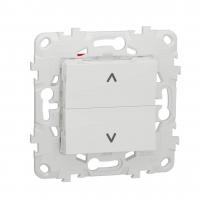 Выключатель двухклавишный Schneider Electric Unica New NU520718