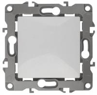 Выключатель одноклавишный ЭРА 12 10AX 250V Al Cu 12А-1001-01 Б0038584