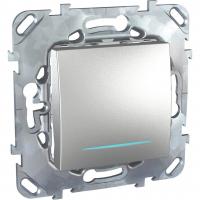 Переключатель одноклавишный с подсветкой Schneider Electric Unica MGU5.205.30NZD