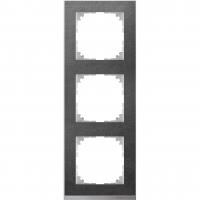 Рамка 3-постовая Schneider Electric Merten System M MTN4030-3669