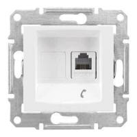 Розетка телефонная RJ11 Schneider Electric Sedna SDN4101121