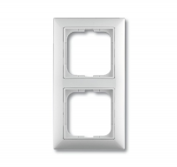 Рамка 2-постовая ABB Basic55 альпийский белый 2CKA001725A1480