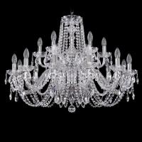 Подвесная люстра Bohemia Ivele 1402/12+6/300/2d Ni