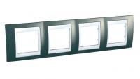 Рамка 4-постовая Schneider Electric Unica Хамелеон MGU6.008.824