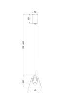Подвесной светильник Freya FR5399PL-L4BS