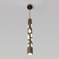 Подвесной светодиодный светильник Eurosvet DLR037 12W 4200K кофейный