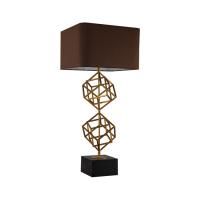 Настольная лампа Matrix 1 brass