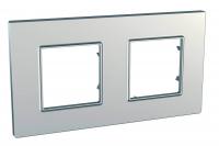 Рамка 2-постовая Schneider Electric Unica Quadro MGU6.704.55