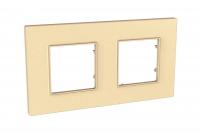 Рамка 2-постовая Schneider Electric Unica Quadro MGU4.704.36