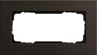 Рамка 2-модульная Gira Esprit коричневый 1002127