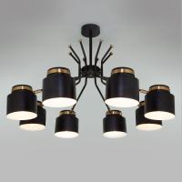 Потолочная люстра Eurosvet Batler 70133/8 черный