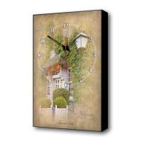 Настенные часы Французский дворик II Timebox Toplight 60х37х4см TL-C5031