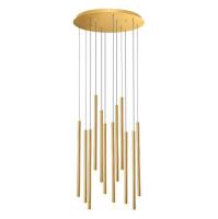 Подвесная светодиодная люстра Milosh Tendence Medelina 0853CL-26GD