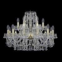 Подвесная люстра Bohemia Ivele 1409/12+6/240/G