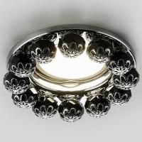 Встраиваемый светильник Ambrella light Ceiling K203 BK/CH