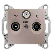 Розетка TV/R/SAT проходная Schneider Electric Sedna 4dB SDN3501468