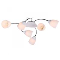 Потолочная люстра IMEX MD.8410-6-S CH+WH