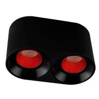 Накладной светильник Denkirs DK3096-BK+RD