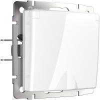 Розетка Werkel с заземлением с защитной крышкой и шторками WL01-SKGSC-01-IP44 4690389045639
