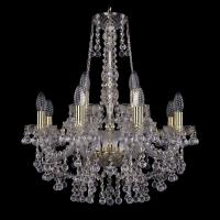 Подвесная люстра Bohemia Ivele 1409/8+4/195/h-62/G