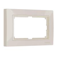 Рамка Werkel Snabb для двойной розетки слоновая кость basic WL03-Frame-01-DBL-ivory 4690389116995