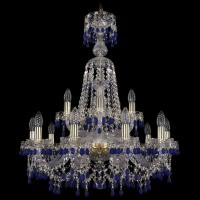 Подвесная люстра Bohemia Ivele 1410/10+5/240/XL-80 G V3001