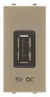 Розетка USB ABB Zenit шампань 2CLA218500N1901