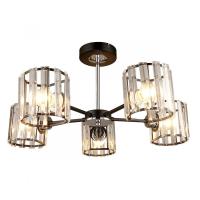 Потолочная люстра IMEX MD.4057-5-S BK+CH