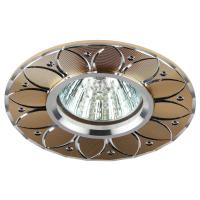 Встраиваемый светильник ЭРА Алюминиевый KL42 SL/GD Б0003848