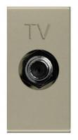 Розетка TV ABB Zenit шампань 2CLA215000N1901