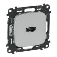 Розетка HDMI Legrand Valena Allure алюминий 754717