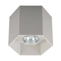Потолочный светильник Zumaline Polygon cl 1l 20035-WH