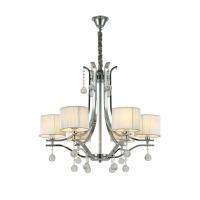 Подвесная люстра Lumina Deco Fontenea LDP 8443-6 CHR