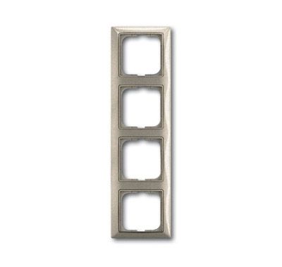 Рамка 4-постовая ABB Basic55 шампань 2CKA001725A1504 Рамка 4-постовая ABB Basic55 шампань 2CKA001725A1504