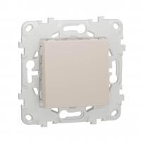 Переключатель двухклавишный Schneider Electric Unica New NU521344