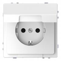 Розетка Schneider Electric Merten D-Life 16A с/з и крышкой MTN2310-6035