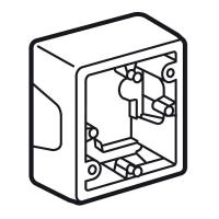 Коробка накладного монтажа 1-постовая Legrand Valena белая 776181