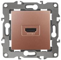 Розетка HDMI ЭРА 12 12-3114-14 Б0027489