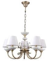 Подвесная люстра Lumien Hall Лива 1025/5H-AB-WT