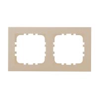 Рамка 2-постовая LK Studio (шампань) LK80 FLAT, 844206-1