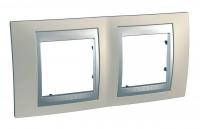 Рамка 2-постовая Schneider Electric Unica Top MGU66.004.095