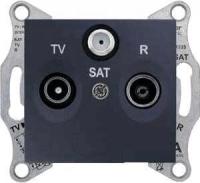 Розетка TV/R/SAT оконечная Schneider Electric Sedna 1dB SDN3501370