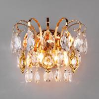 Бра Eurosvet 10081/2 золото/прозрачный хрусталь Strotskis