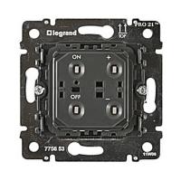 Диммер кнопочный Legrand Galea Life 600W 775653
