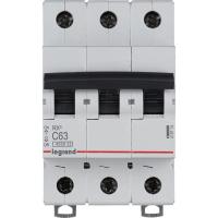 Выключатель автоматический модульный Legrand RX3 3П 63А 4,5кА AC 419714