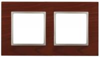 Рамка 2-постовая ЭРА Elegance 14-5302-08 Б0034573