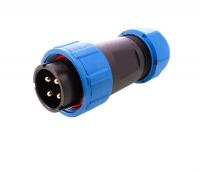 Адаптер 4-полюсный папа Deko-Light adapter Weipu 4-pole male 132610