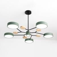 Люстра На Штанге Meade 6 Lamps Green By Imperiumloft
