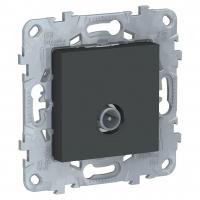 Розетка TV проходная Schneider Electric Unica New NU546354