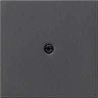 Лицевая панель Gira System 55 ввода кабеля антрацит 027428